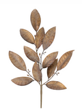 28" Bronze Shine Leaf Spray