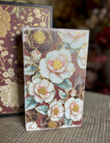 Burgundy Oriental Book Box
