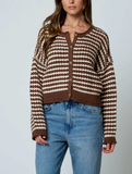Textured Crochet Cardigan