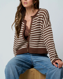 Textured Crochet Cardigan