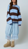 Oversized Stripe Sweater