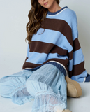 Oversized Stripe Sweater