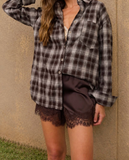 Chocolate Plaid Flannel