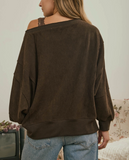 Tiered Boat Neck Knit