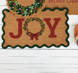 JOY Natural Scallop Doormat