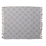 Jacquard Snowflake Throw