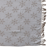 Jacquard Snowflake Throw
