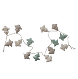 72" Embroidered Jute Tree Garland
