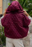 Bubble Quilt Hoodie Vest