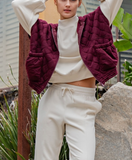 Bubble Quilt Hoodie Vest