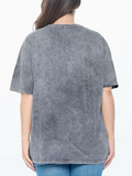 Curvy Cowboy Stitch Vintage Tee
