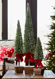 Tall Potted Sisal Tree + Bow