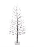 5' LED Birch Tree