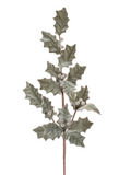29.75" Holly Spray - Silver/Sage