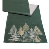 Glitzy Trees Table Runner