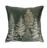Glitzy Tree Forest Pillow