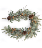 60" Glitzy Pine Garland + Bells