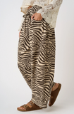 Zebra Pull On Barrel Pant