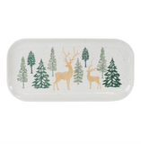 Stoneware Holiday Platter
