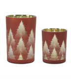 Christmas Copper Candle Holder