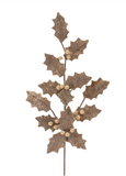 29.5" Woodland Felt Holly Stem