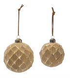 Organic Round Ornament