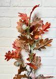 44" Oak Leaf Spray With Acorn
