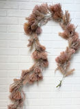 72" Pine Garland - Frosted Beige