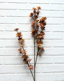 42" Flowering Pod Spray - Brown
