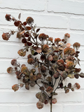 32" Thistle Spray - Brown/Green