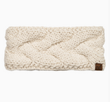 C.C. Chunky Cable Knit Headband