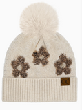 C.C. Daisy Pom Beanie