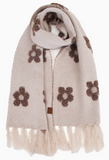 C.C. Daisy Pattern Scarf