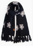 C.C. Daisy Pattern Scarf