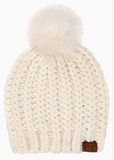 C.C. Chenille Yarn Beanie
