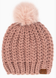 C.C. Chenille Yarn Beanie