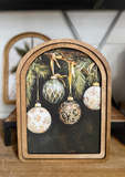 8" Arch Ornaments Print