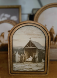 8" Arch Nativity Scene Print