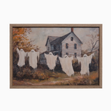Clothes Line Ghosts Print