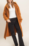 Free Time Oversized Hooded Cardigan