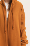 Free Time Oversized Hooded Cardigan