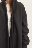 Free Time Oversized Hooded Cardigan