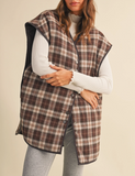 Reversible Oversized Quilted Vest