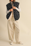 Dottie Sherpa Combo Puff Vest