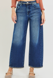 Risen Embroidered Barrel Jean