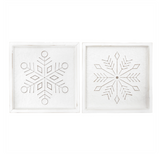 12" Snowflake Frame