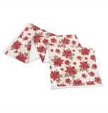 48" Poinsettia Table Runner