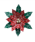 Metal Poinsettia Hanger