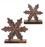 Bronze Snowflake Stand