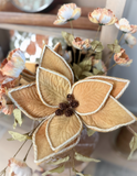 Fall Mustard Poinsettia Stem